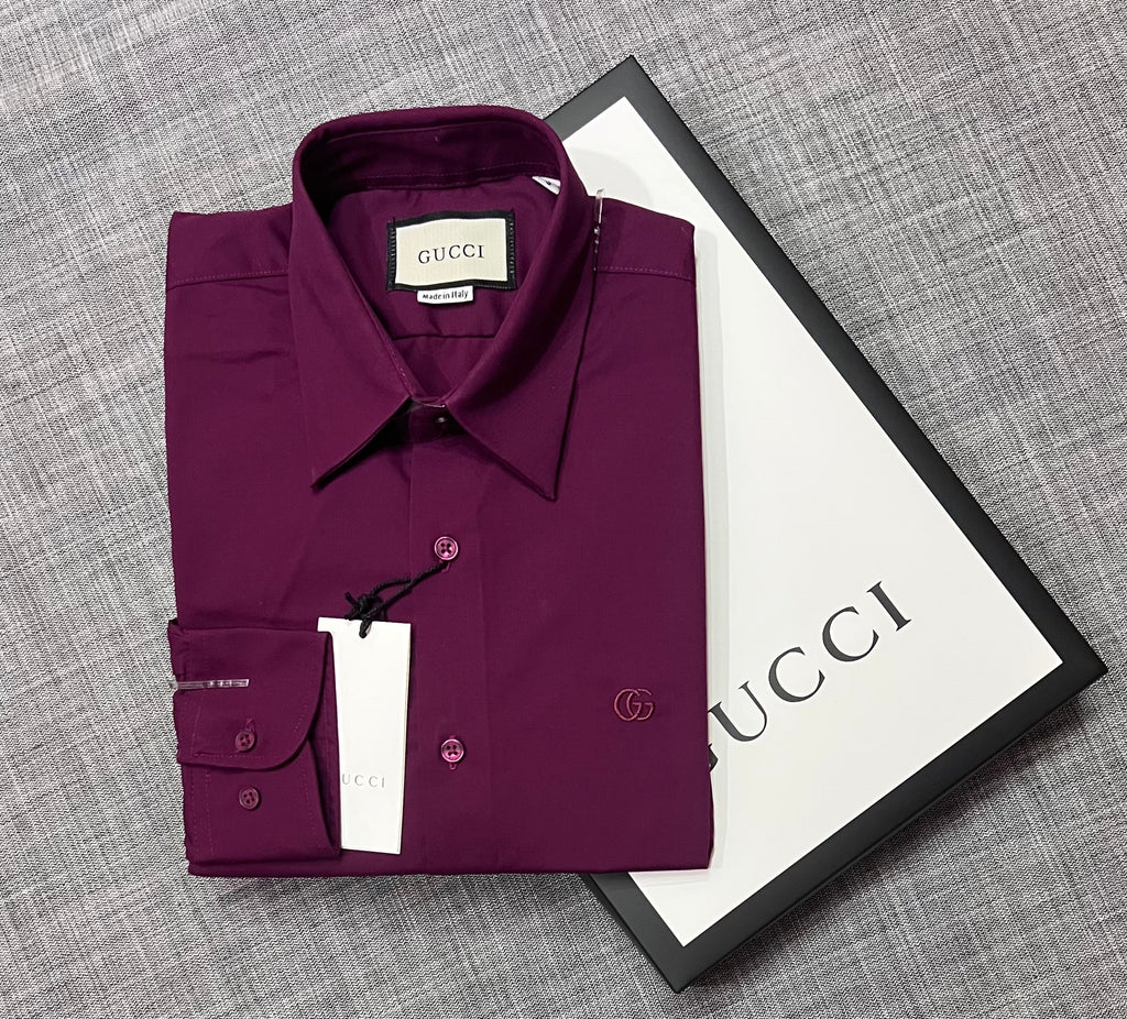 GCS Premium Solid Shirt Maroon