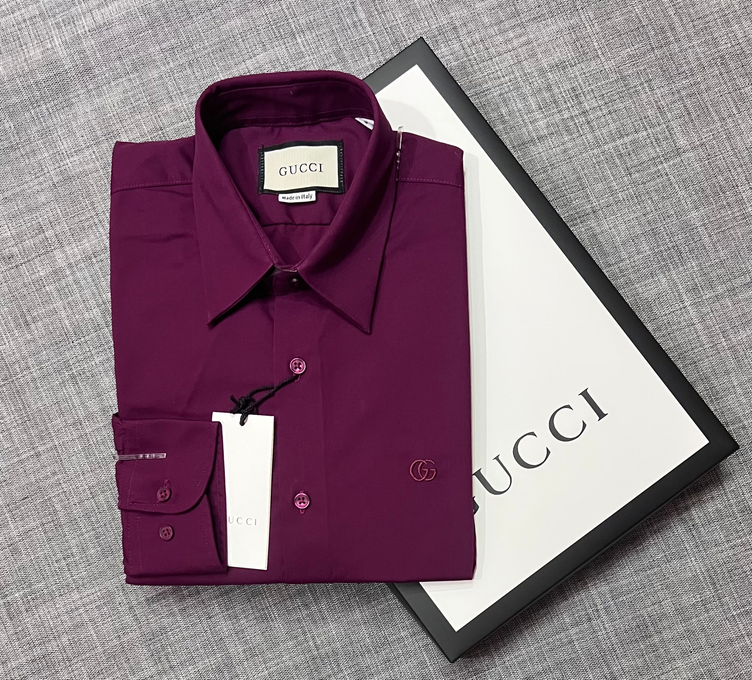 GCS Premium Solid Shirt Maroon