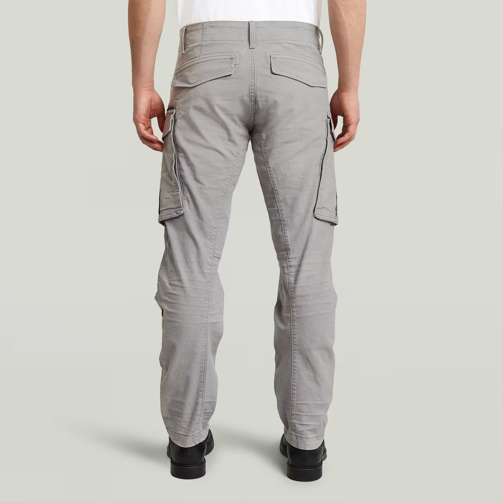 Rovic Zip 3D Tapered Pants white