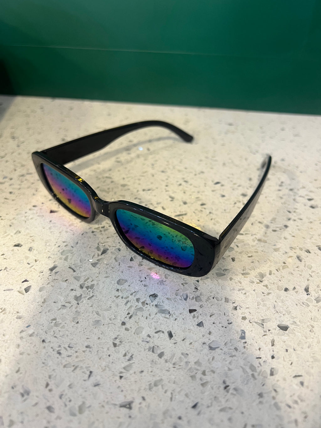 Premium Kids Black Rainbow Lens Sunglasses – SG73