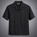 Men's Premium  OPEN COLLAR SHIRT  Jacquard 1013