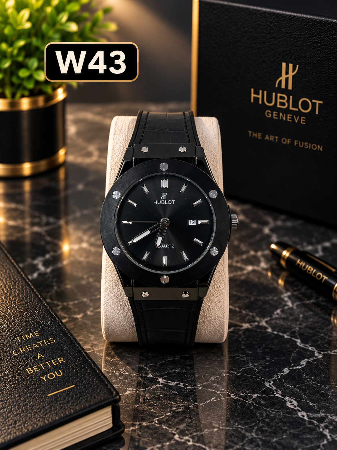 Premium Hublot Luxury Skeleton Watch-W43