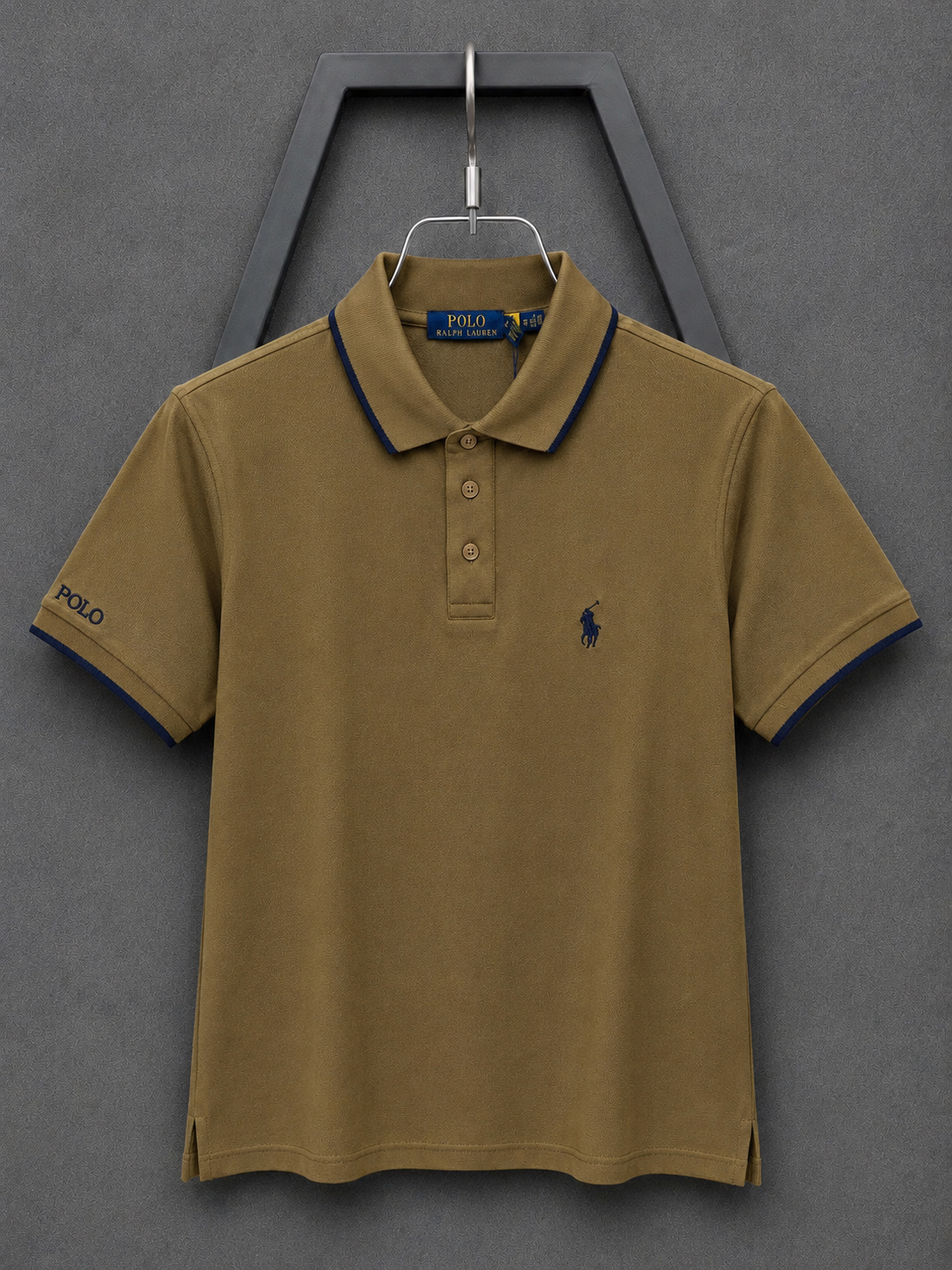 Premium Polo T-shirt RLPLT Khaki-C421