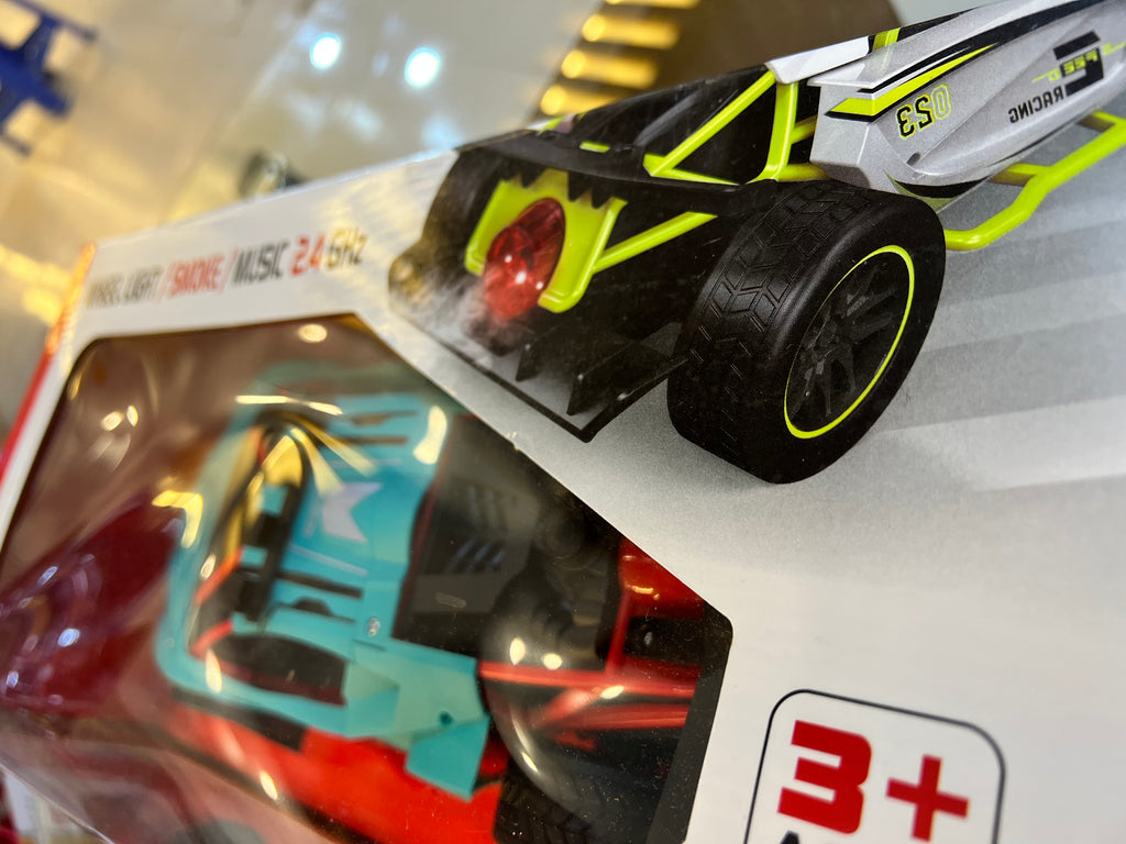MOKA RC Super Sonic Speed Racing Car with Light, Music & Smoke Effect