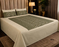 Luxury Floral Embroidered Bedsheet-EB18