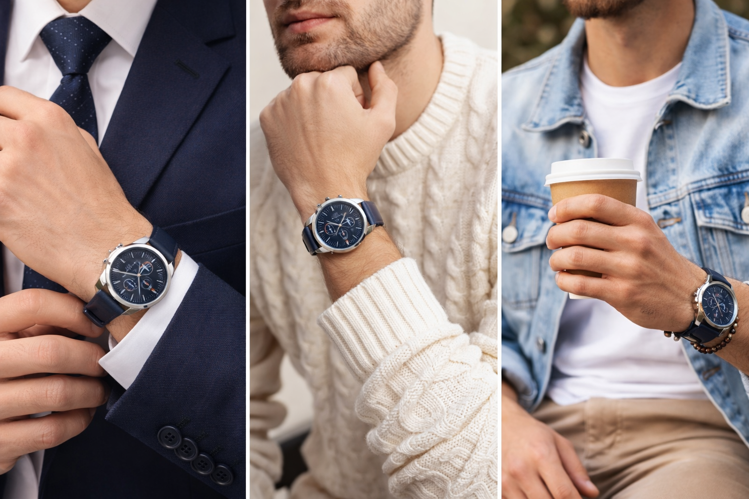 Snille Chronograph Wristwatch  001