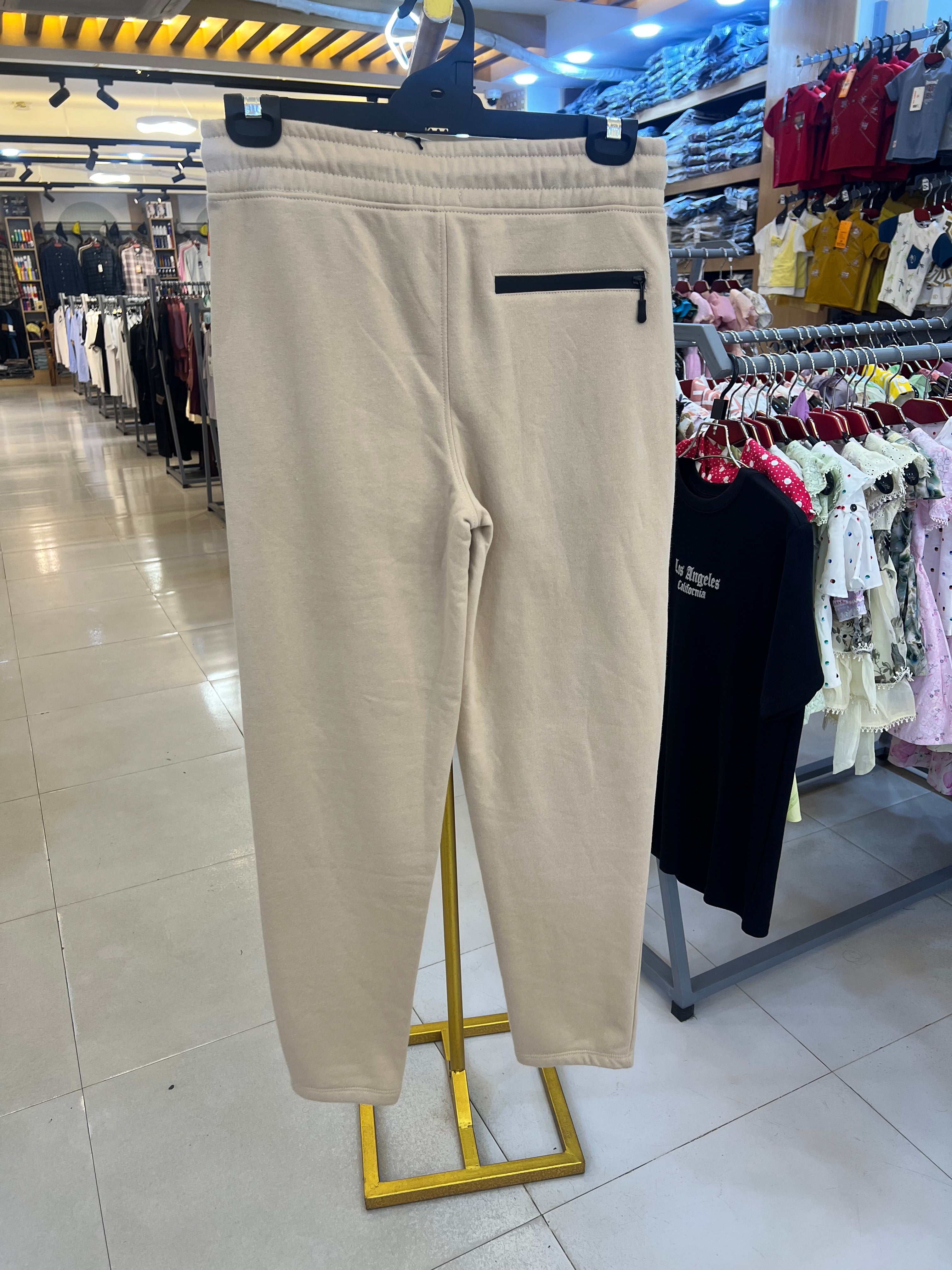 Premium Terry Jogger Pants – Oatmeal | TP18