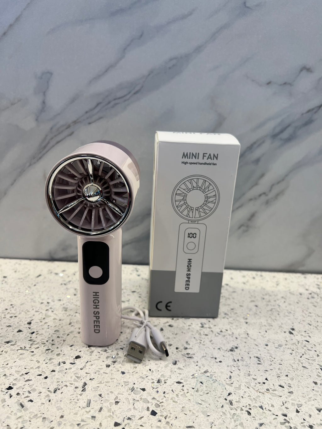 Turbo Mini Rechargeable Fan-AT04