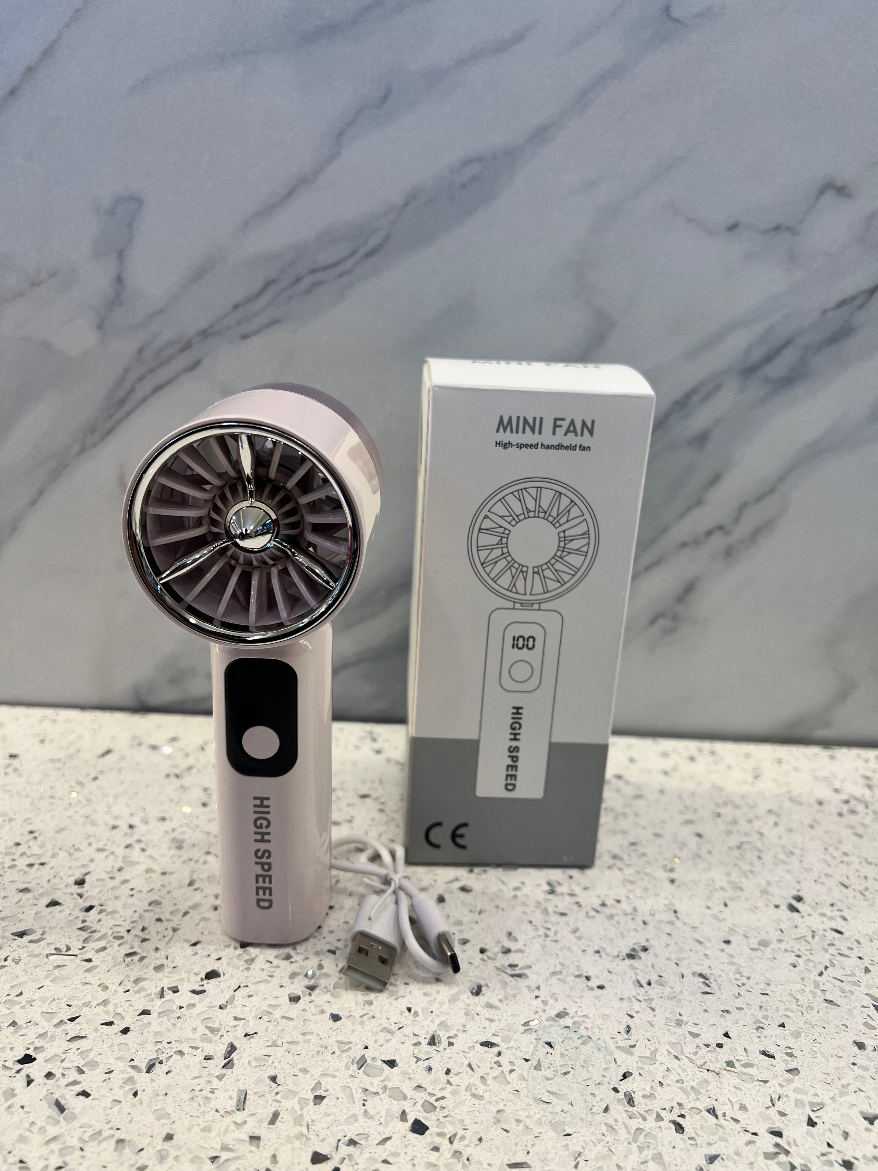 Turbo Mini Rechargeable Fan-AT04