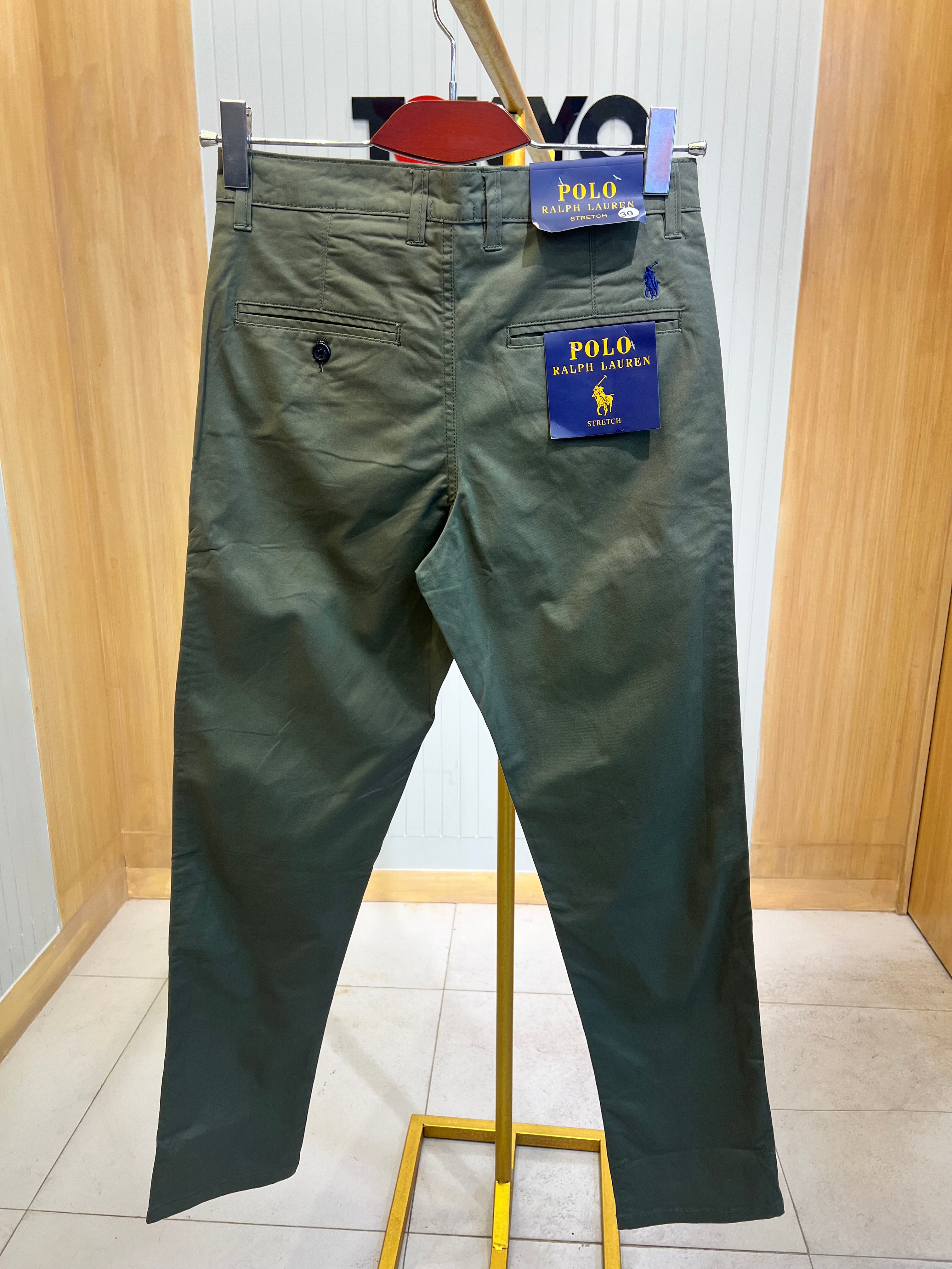 RL Premium Chino Pant Olive Green-1113