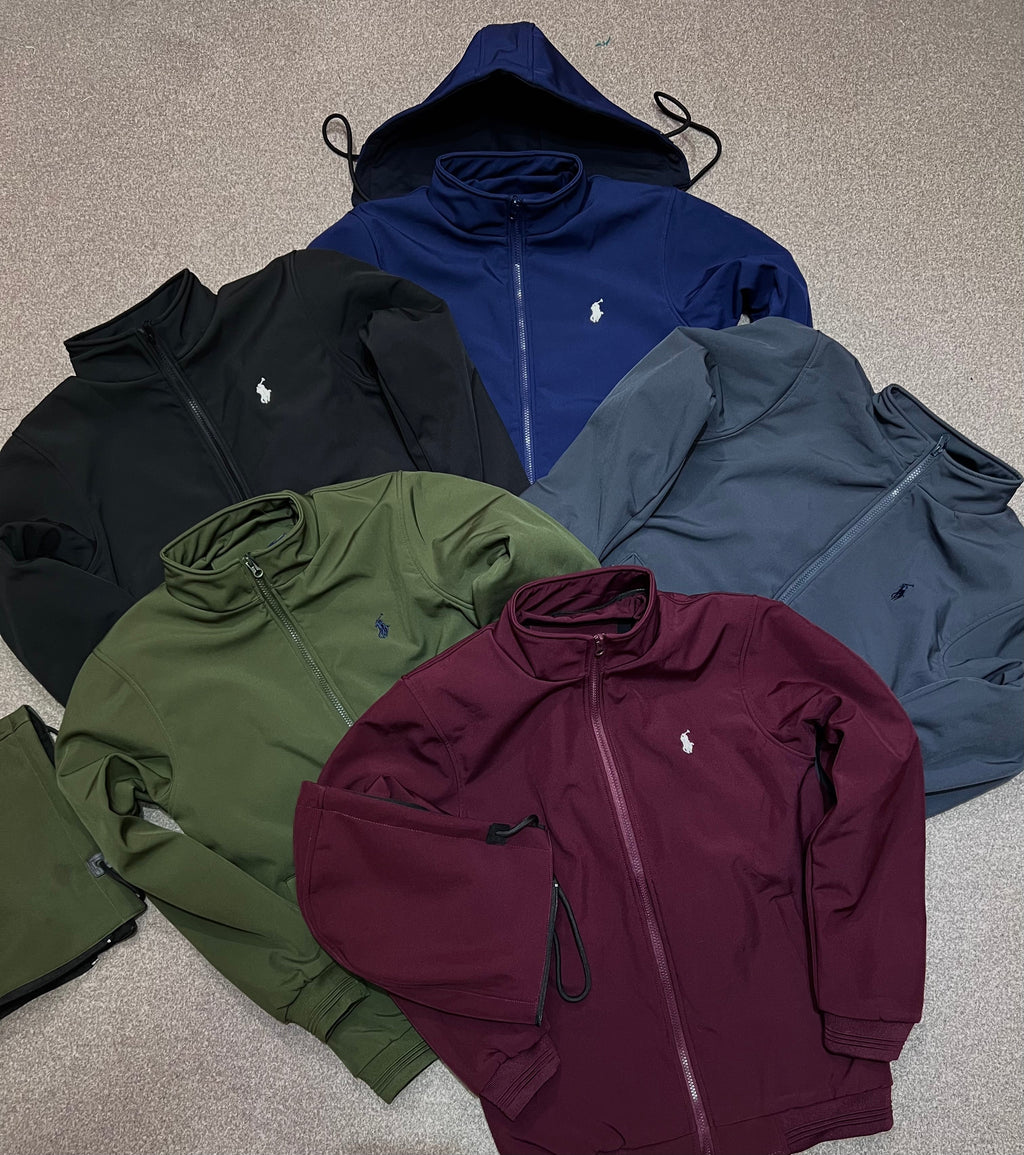 Premium Heavy Winter Jacket with Removable Hoody Ash