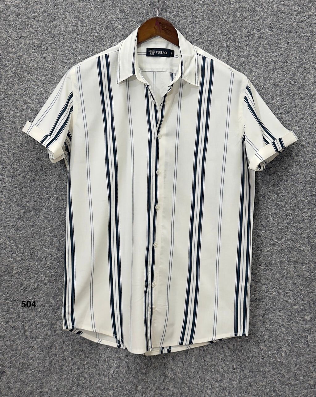 Classic Hawaiian Stripe Shirt HPS 504