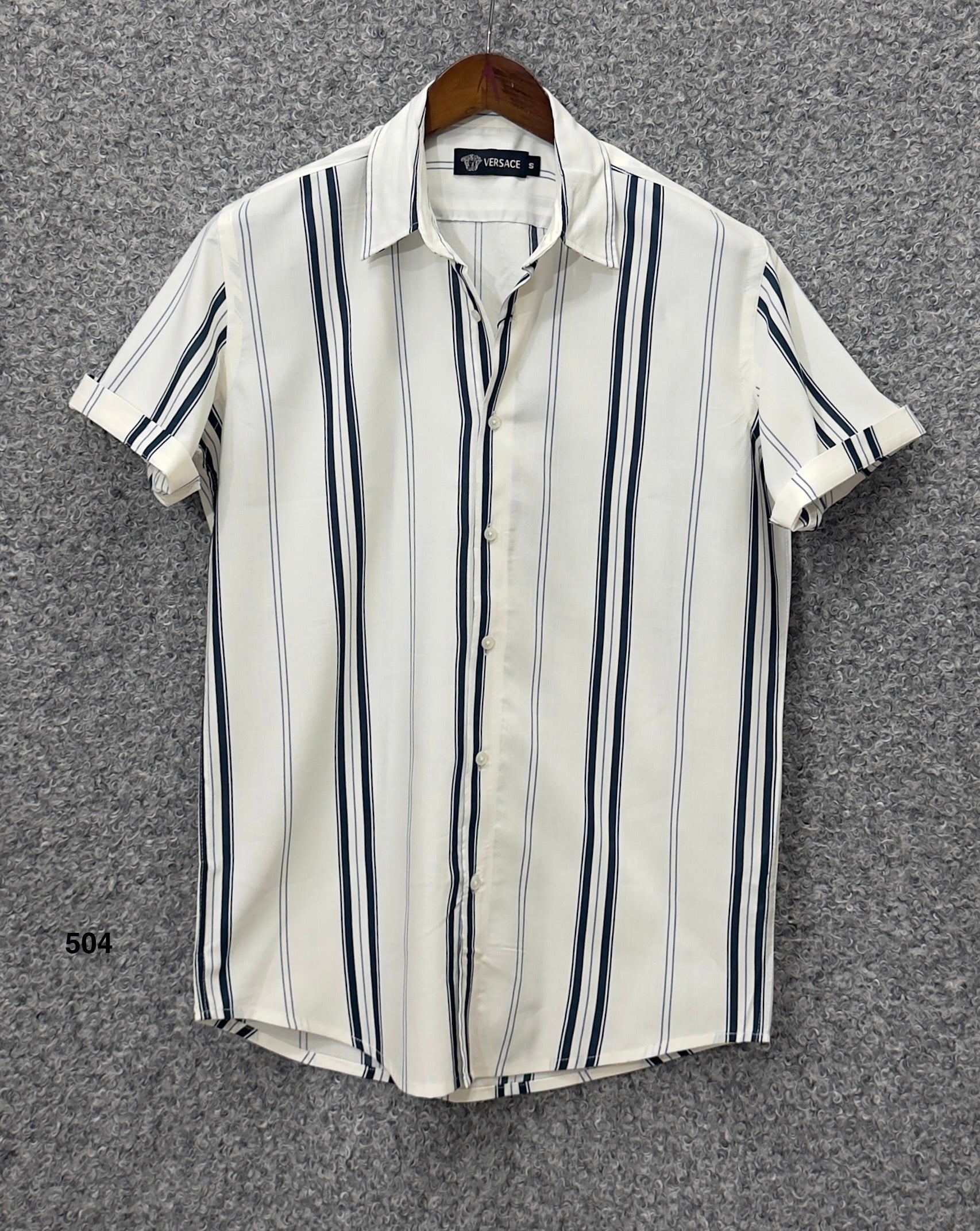 Classic Hawaiian Stripe Shirt HPS 504