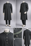 Premium Luxury Embroidered Panjabi with Embroidered Cuffs 473