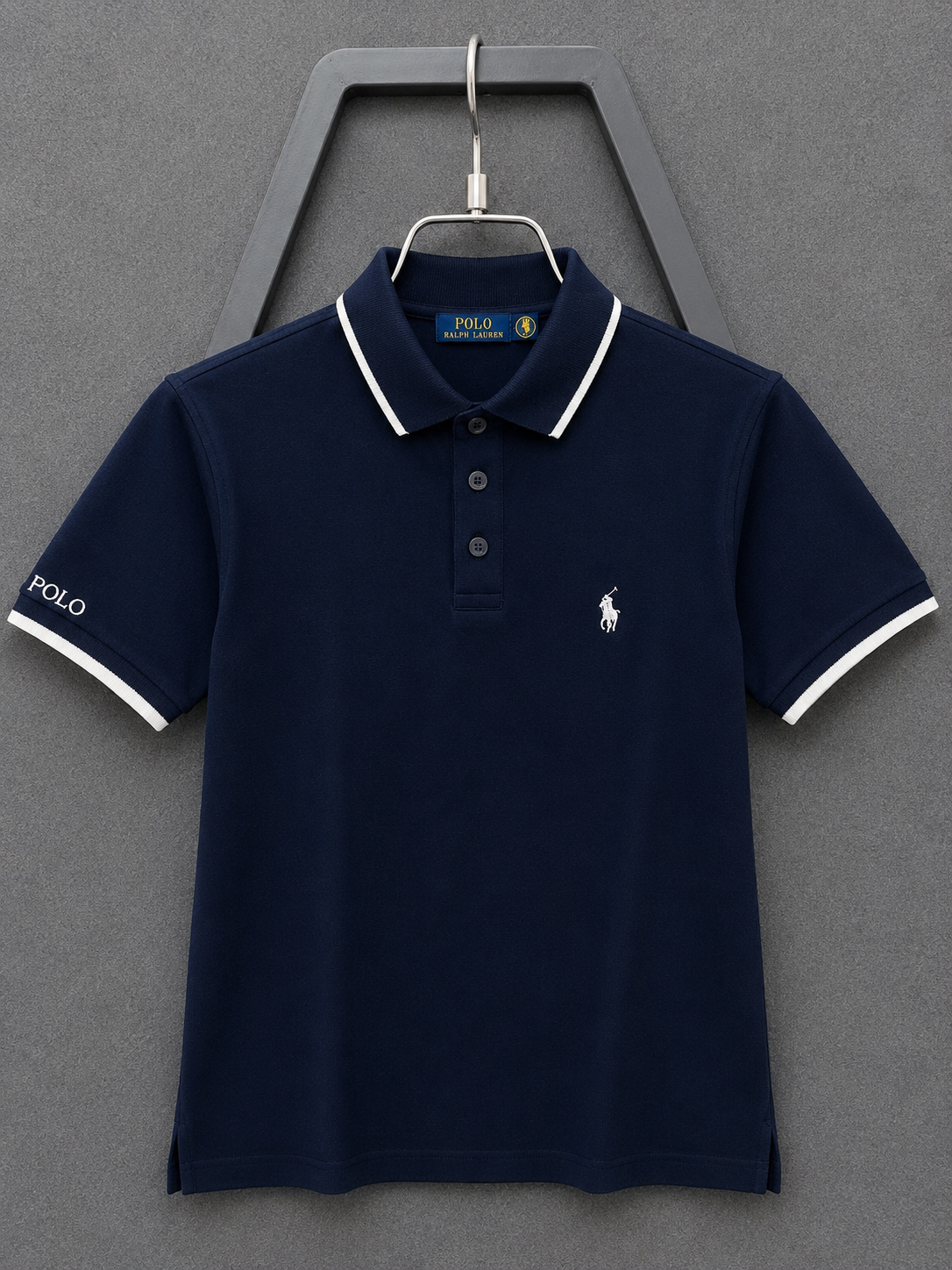 Premium Polo T-shirt RLPLT Navy-C416