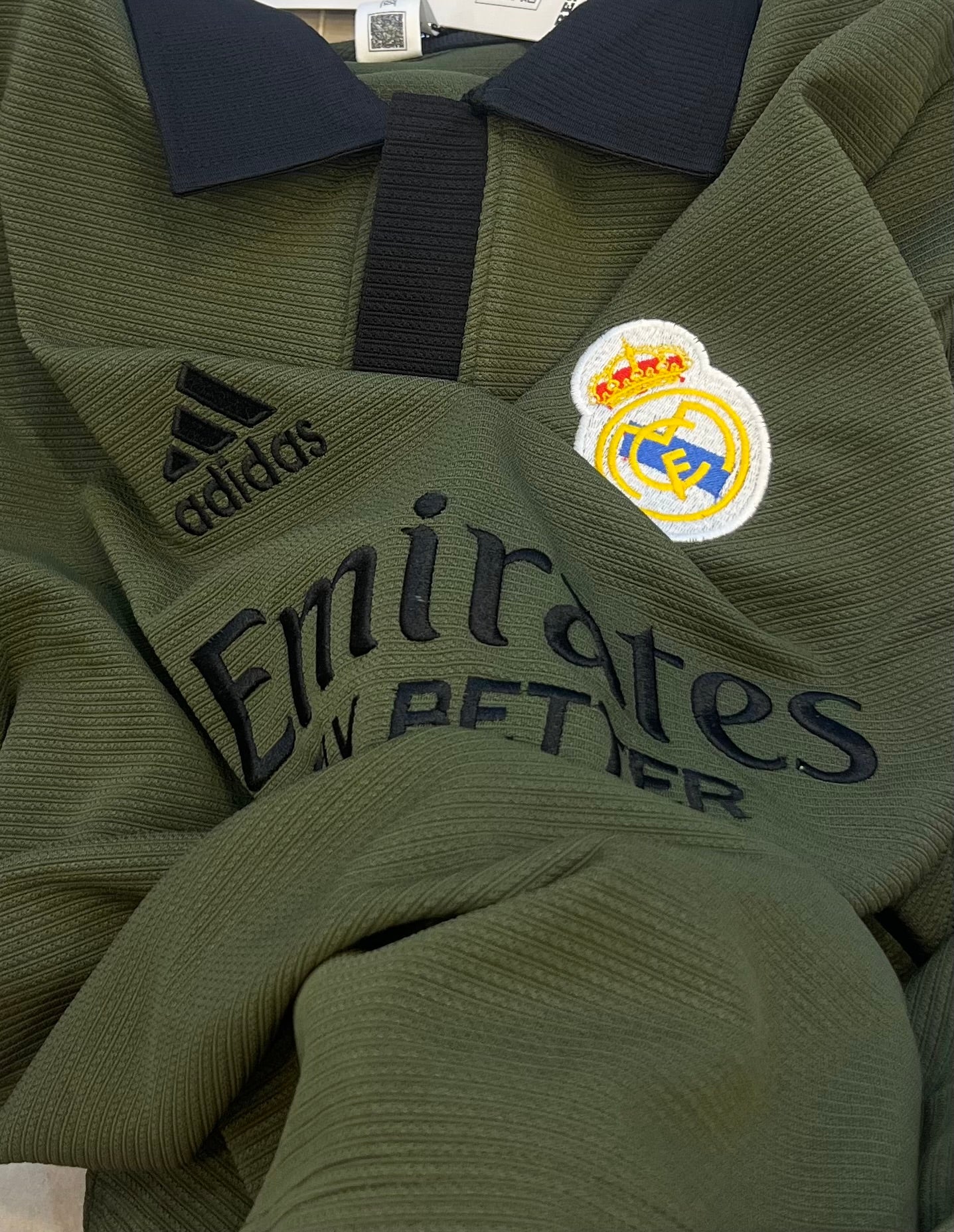 Real Madrid 23/24 Third Kit – Olive Green Edition – Premium Football Jersey 094