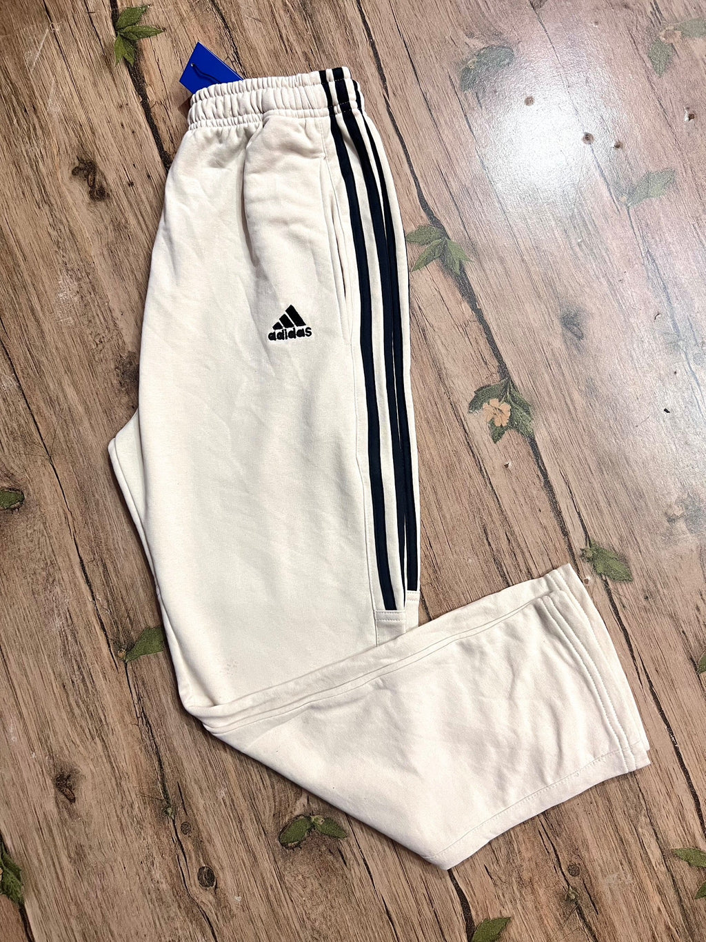 Exclusive Terry Cotton Trouser Cream