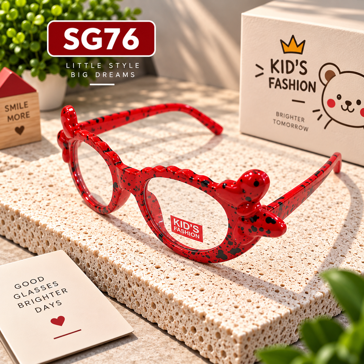 Premium Kids Fashion Glasses – SG76