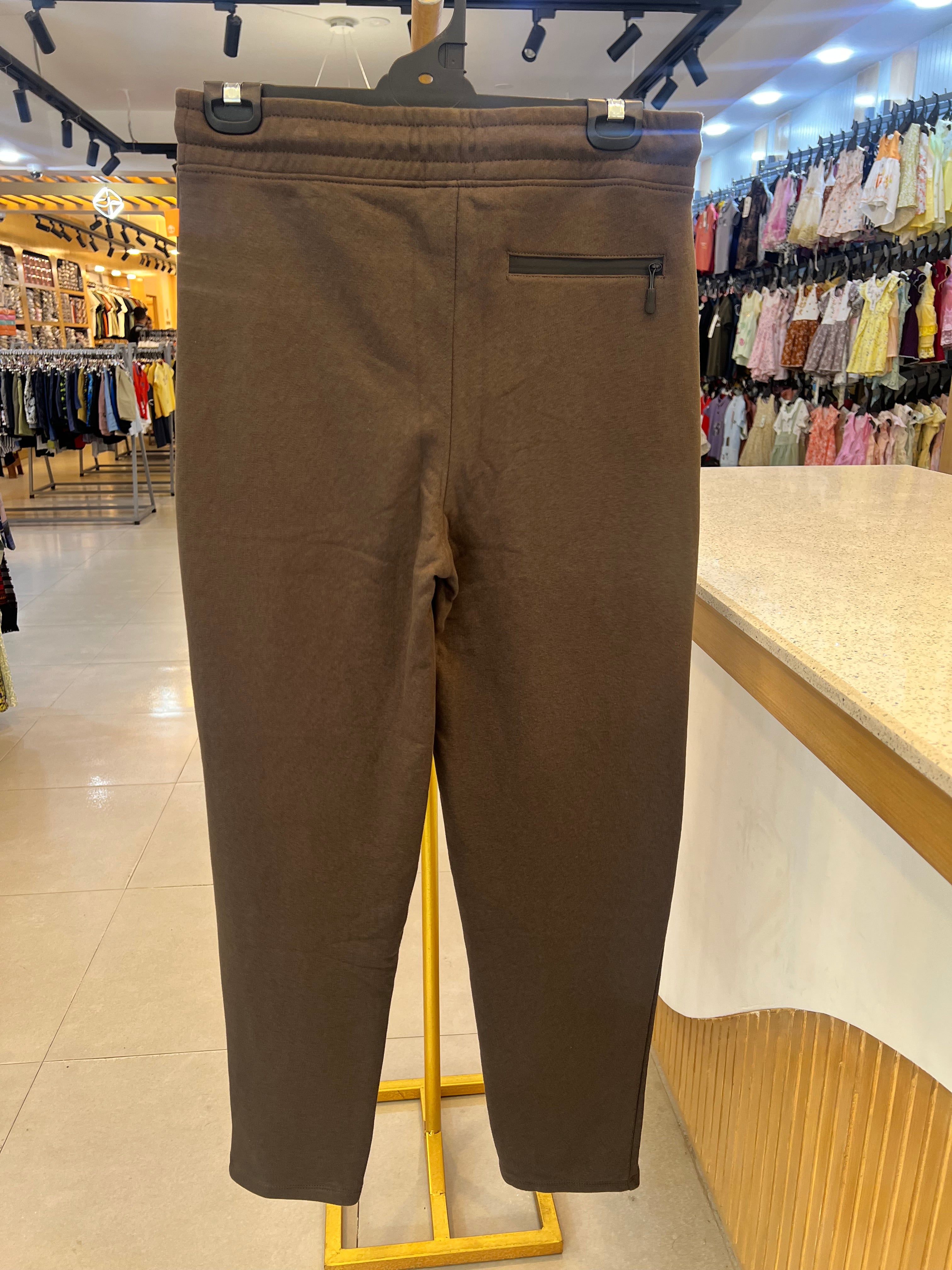 Men's Premium Timberland Logo Jogger Pant Coffee 992 (TP07)