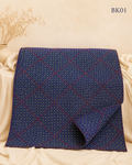 Bakulful Nakshi Kantha–Navy Blue Yellow Floral|BK01A