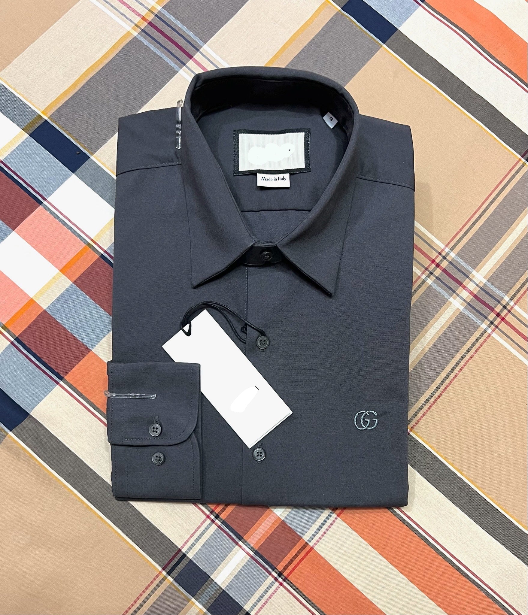 GCS Premium Solid Shirt Charcoal