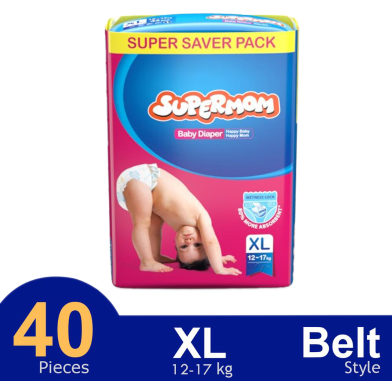 Supermom Belt Diaper (XL) sizes