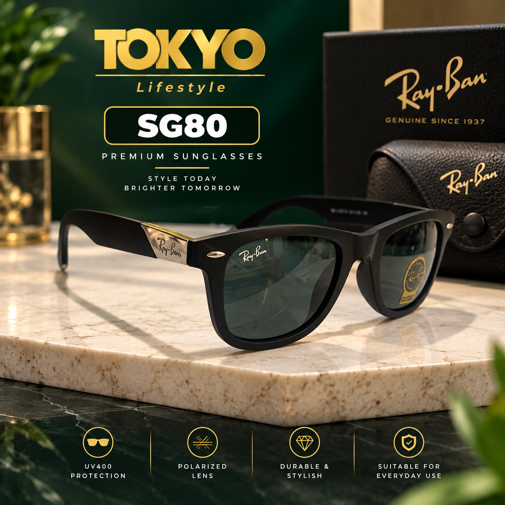 Premium Classic Wayfarer Sunglasses – SG80