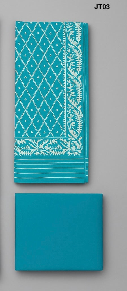 Soft Jamdani Three Piece JT03