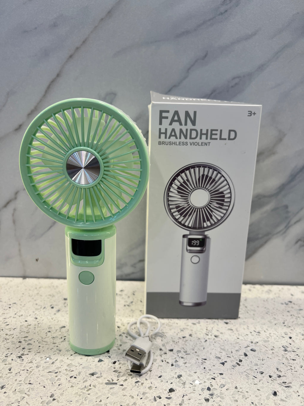 Smart Display Handheld Cooling Fan-AT02