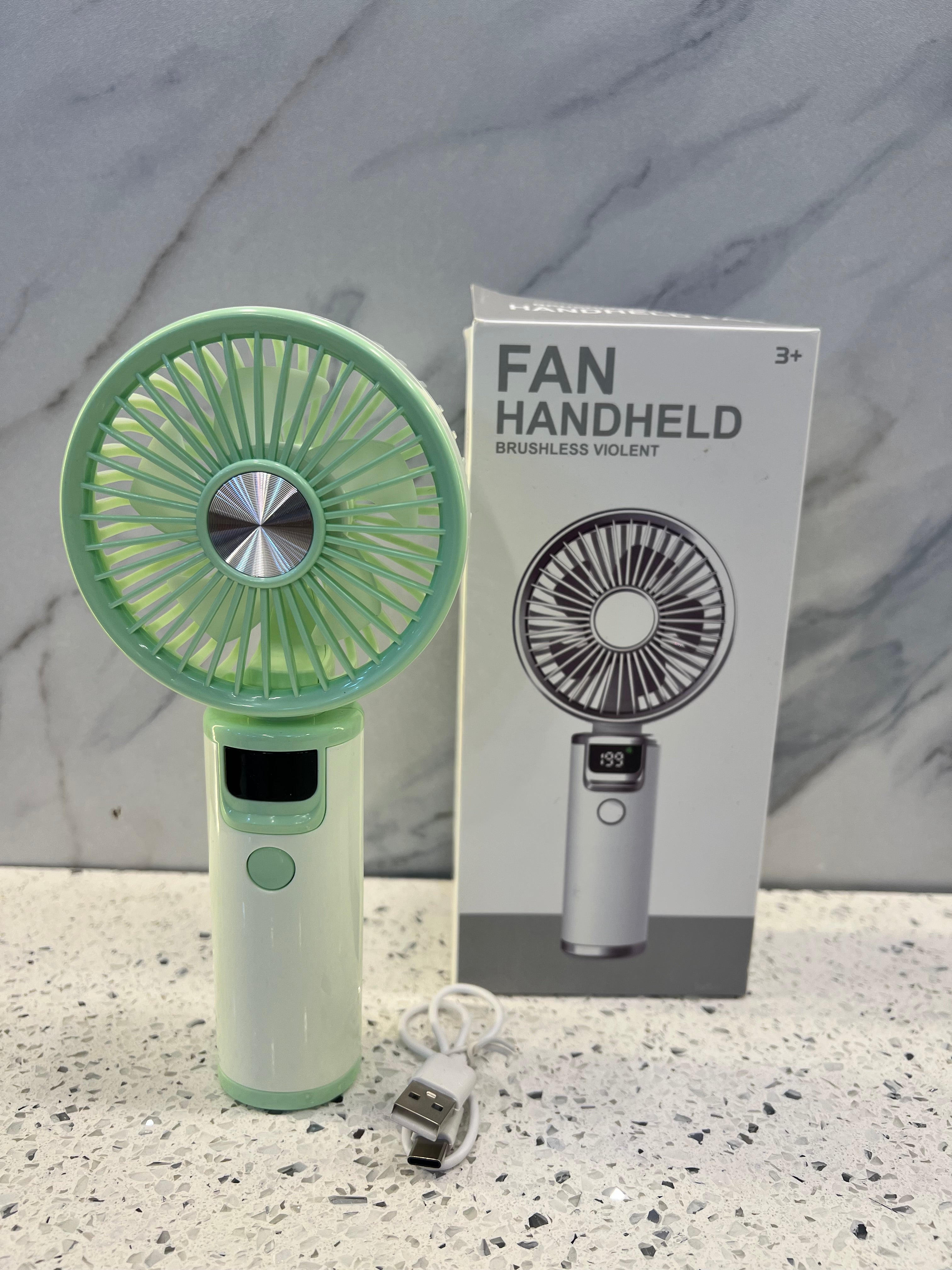 Smart Display Handheld Cooling Fan-AT02