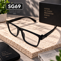 Premium Kids Black Square Optical Eyeglasses – SG69
