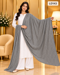 Premium Ladies Wave Stone Work Dupatta-LD143