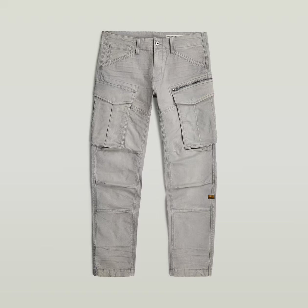 Rovic Zip 3D Tapered Pants white