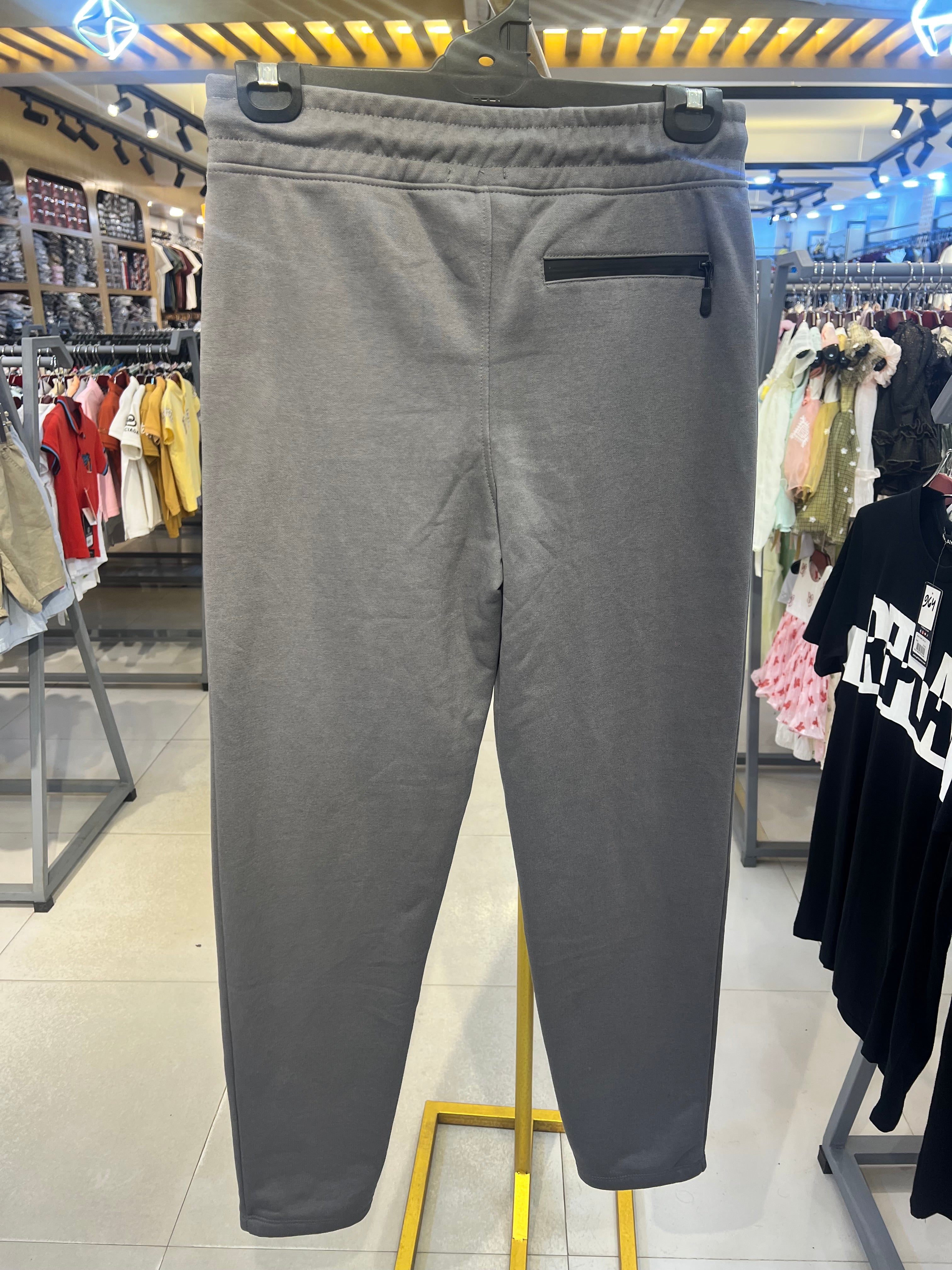 Premium Men's Charcoal Gray Track Pants|TP31