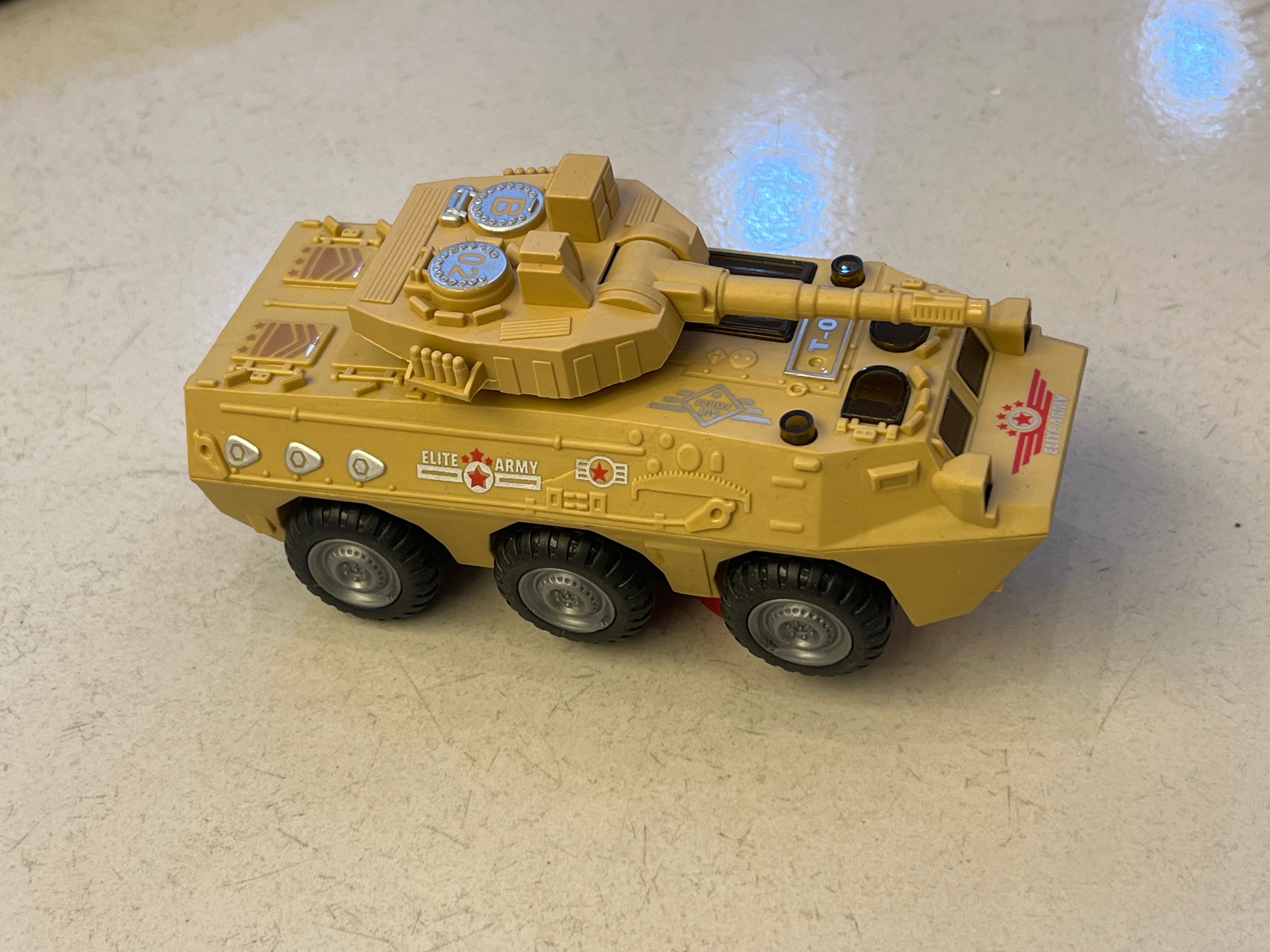 Elite Army Battle Tank Truck Toy