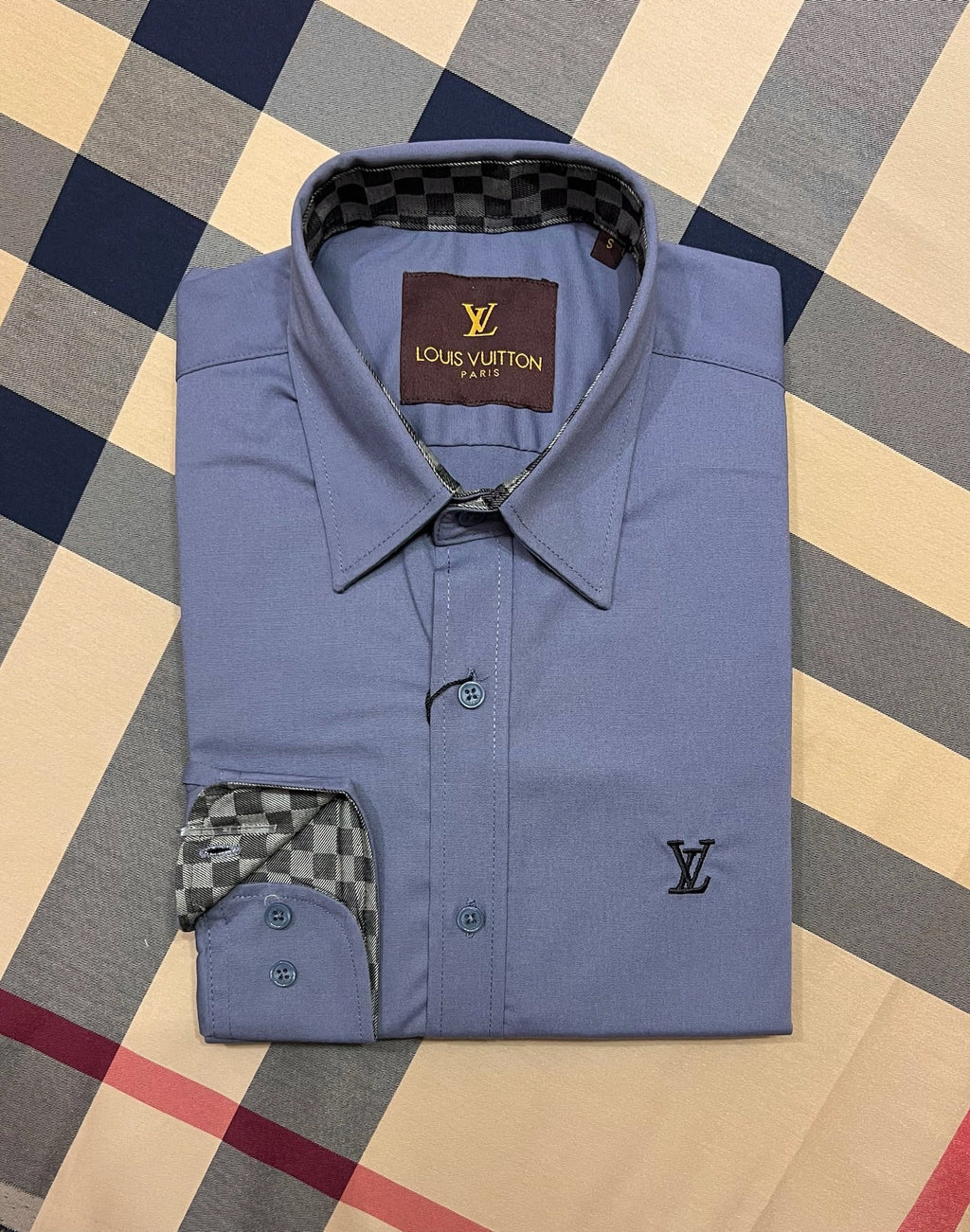 Luxury Solid Shirt LVS Ash