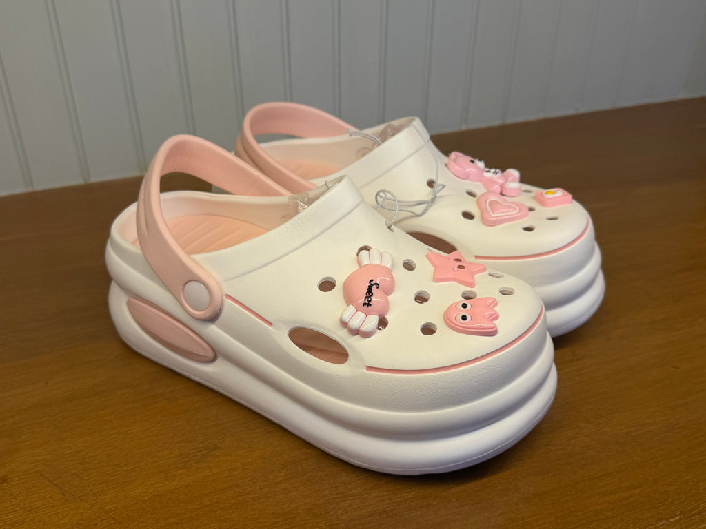Cute Cartoon Ladies Crocs Sandal Imported-S106
