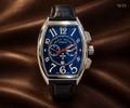 Men's Premium Tonneau Dial Analog Leather Strap Watch – W55