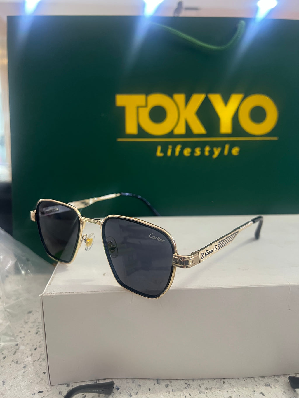 Premium Square Metal Sunglasses – SG116