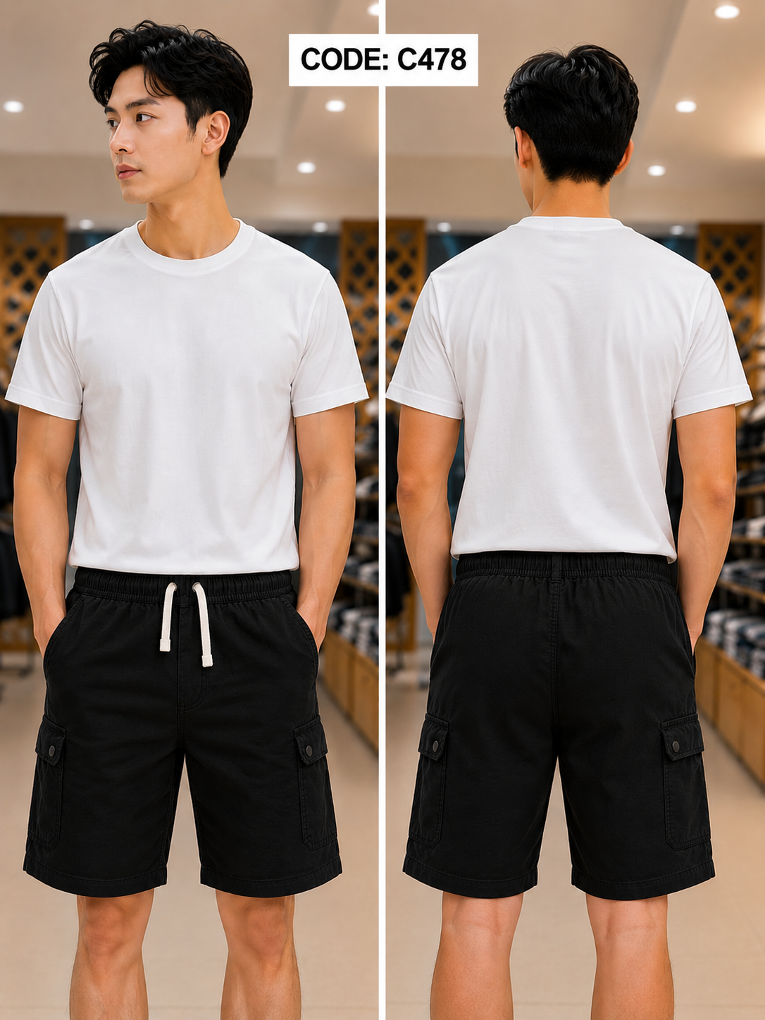 Premium Men’s Casual Shorts-C478