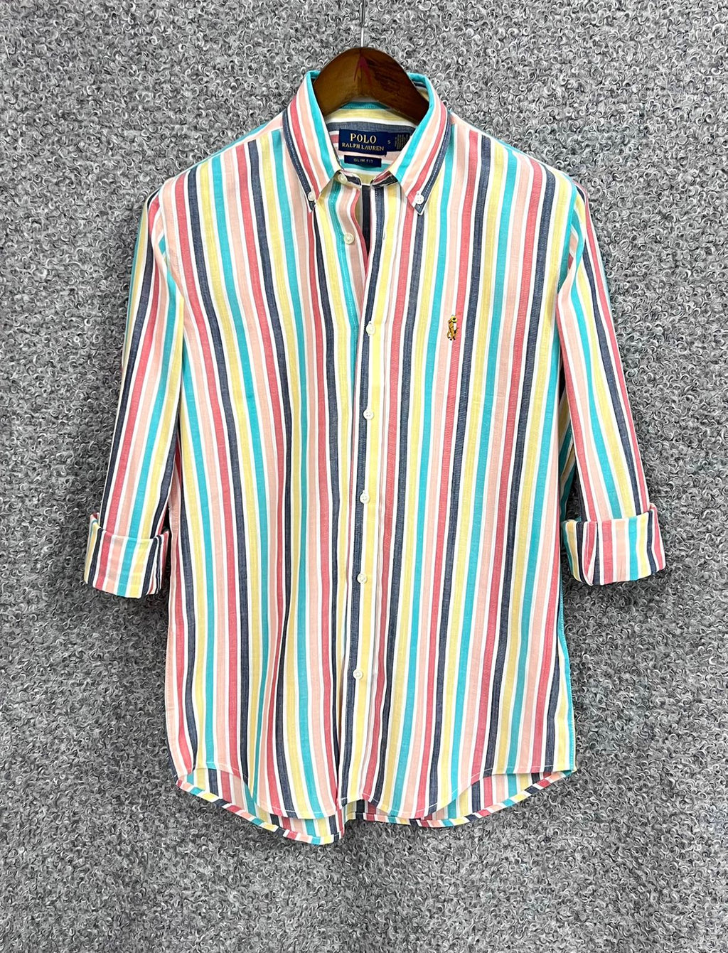 Premium Stripe Full Sleeve Shirt  RLST 338