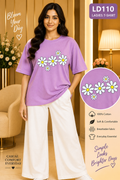 Premium Ladies Graphic T-Shirt LD110 — Lavender Purple