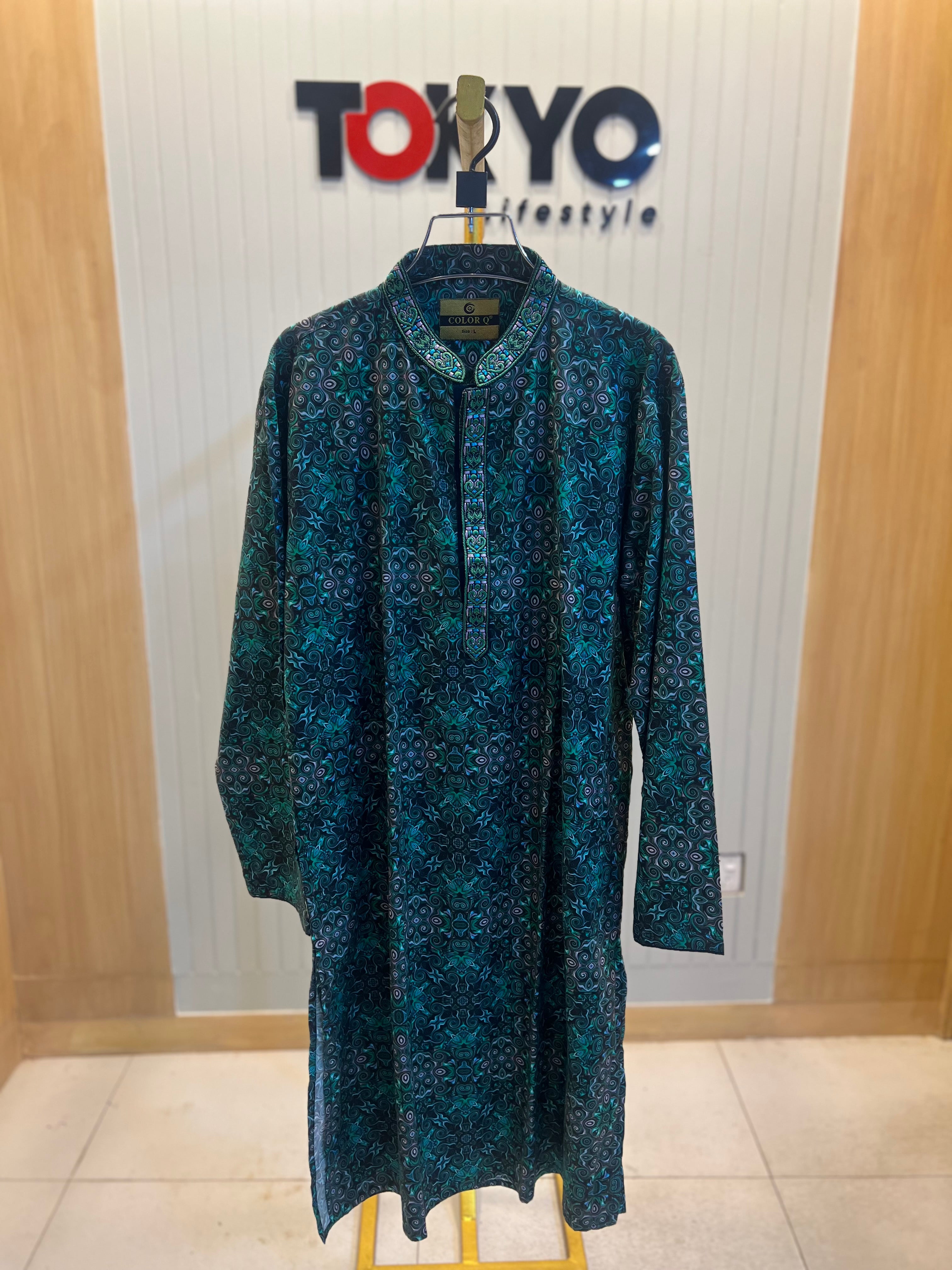 Premium Embroidery Panjabi for Men 718