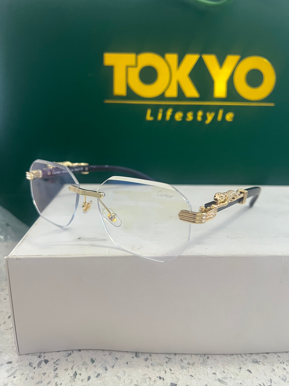 Premium Rimless Luxury Eyeglasses – SG110