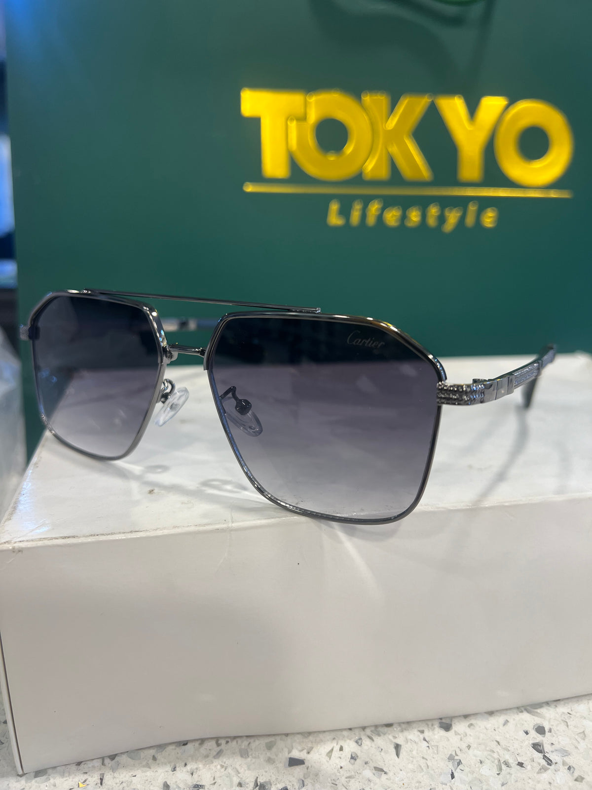 Premium Square Aviator Sunglasses – SG96