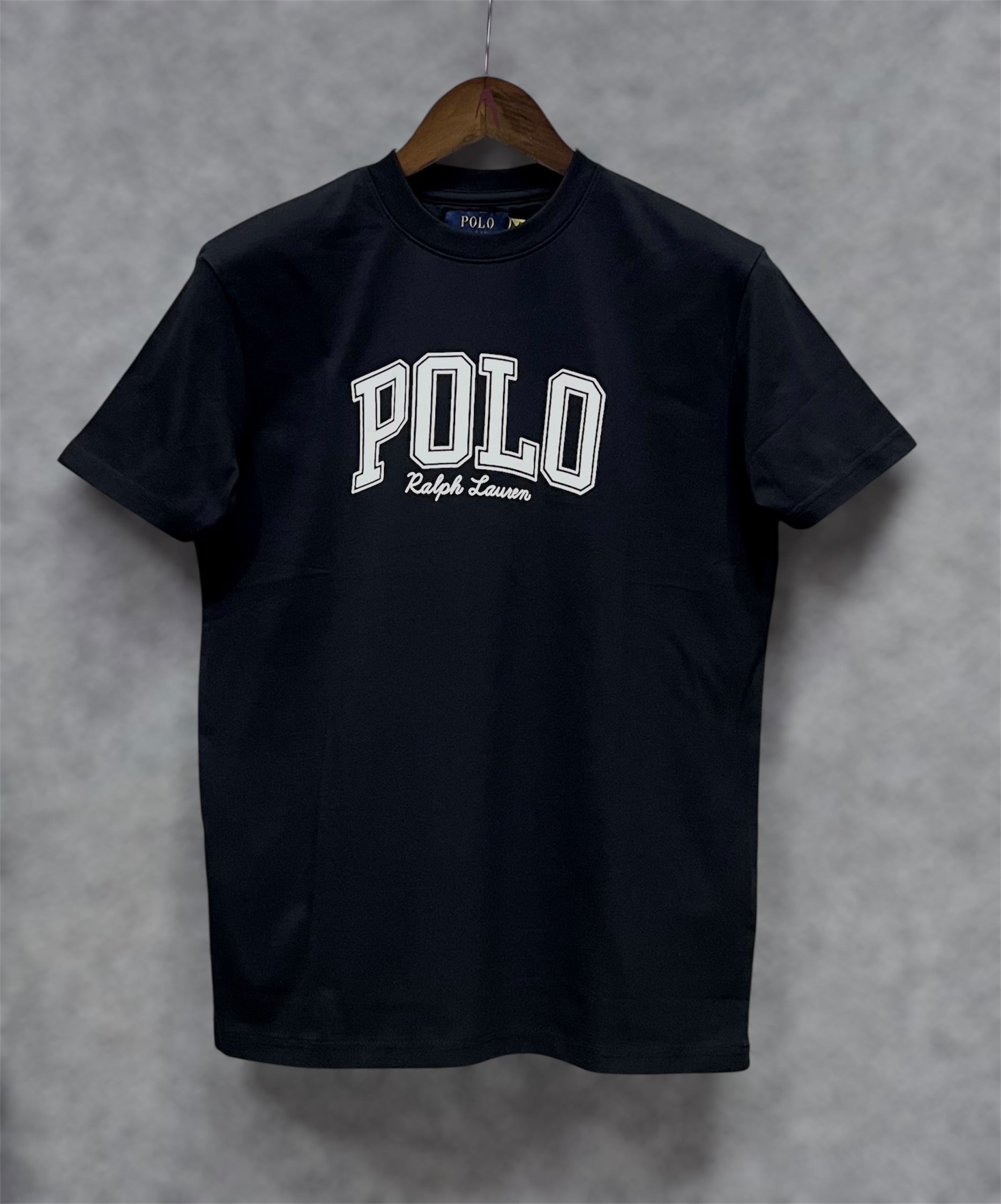Premium Print Tshirt PoLo RLPPT Black.
