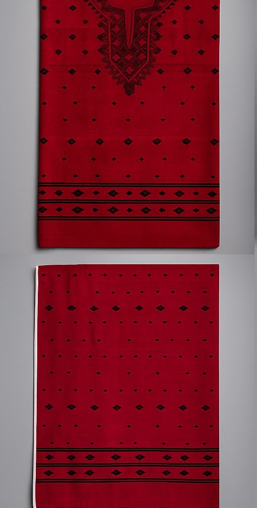 Half Silk Three Piece ST17