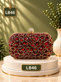 Luxury Crystal Evening Clutch – LB46