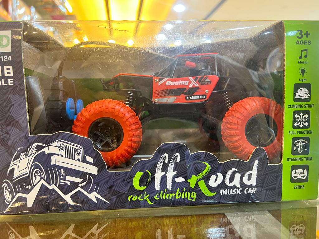 Off-Road Rock Climbing RC Car (Music & Light, 1:18 Scale)