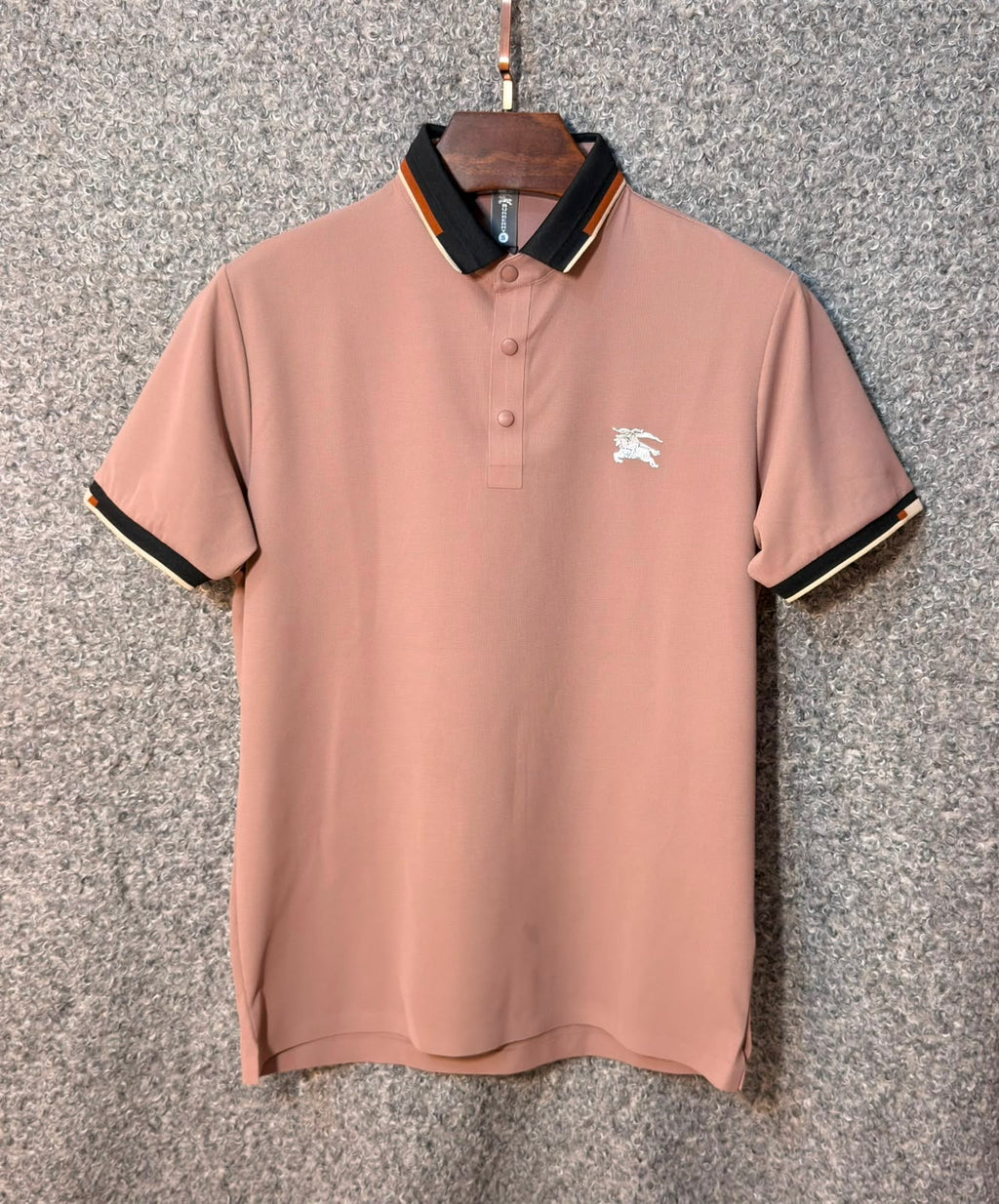 Premium Peach Luxury Finish Polo Tshirt BRPL Misty